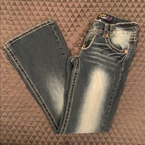Angels Jeans size 5 flare leg